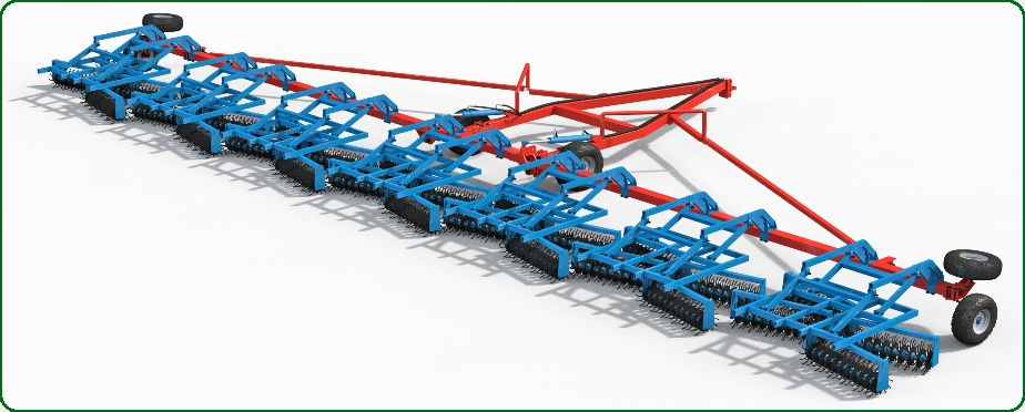 Ротационная борона «ИГЛОВАТОР» БМШ-21, шириной 21м