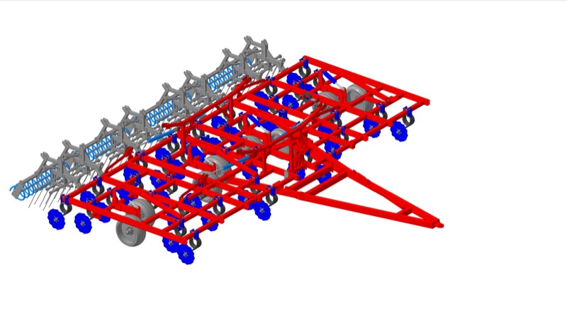 Турбо-дисковый культиватор «АГРИФЕСТ®-ЭКСПРЕСС» ТДК-860/60 с Роторно-зубовыми модулями